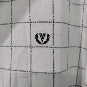 Van Heusen White Elegant Shirt Party/Casual