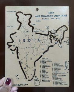 Indian Map Stencil🇮🇳