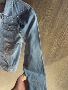 Embellished Denim Jacket For Women