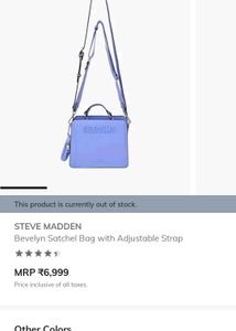 ORIGINAL STEVEN MADDEN Bevelyn Satchel Bag