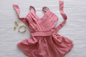 pink cute y2k pull back top
