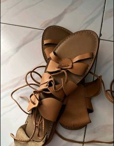 Lace-Up Gladiator Sandals