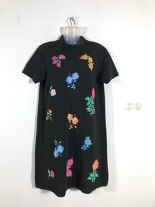 Black Printed Dress(Women’s)