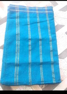 Blue Cotton Saree