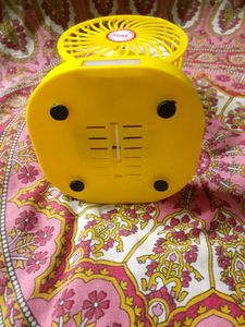 Mini Smart Fan Portable Ac Led Light Rechargeable