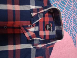Castro Black Checkered Shirt