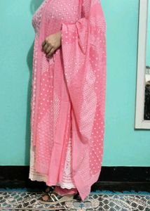 Pink Embroidered Salwar Kameez