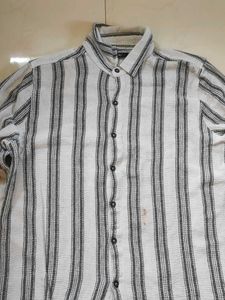 Zudio Striped Button-Down Shirt