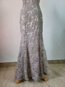 Elegant Lace Mermaid Gown