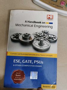 Mechanical Engineering Handbook - ESE, GATE, PSUs