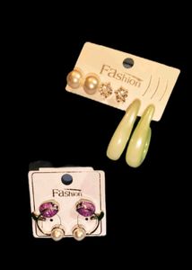 Earring Set - 4 Pairs