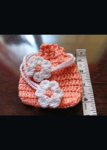 Crochet Drawstring mini coin purse. buy any 1
