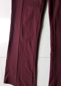 Burgundy Slim Pants