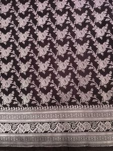 Vintage Silk Floral Fabric