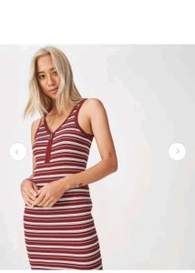 Striped Bodycon Dress