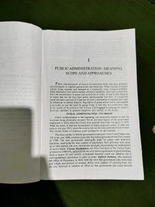 Public Administration Book - Exam Prep!