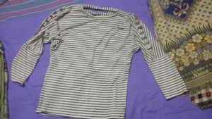 Striped Long Sleeve T-shirt