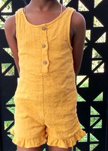 Cute Yellow Romper for kids 💛✨