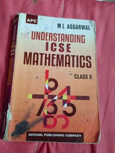 ML Aggarwal ICSE Mathematics Class 10