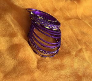 Purple Bangles Set