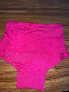 Pink Turtleneck Sweater