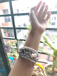 Beaded Bracelet Stack