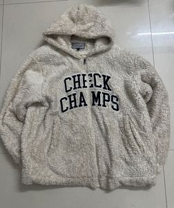 Check Champs Fuzzy Hoodie