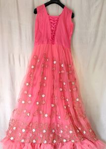 Pink Ethnic Gown