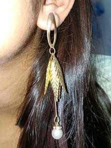 Leaf Drop Earrings
