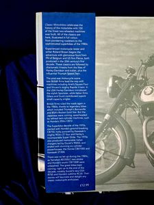 Classic Motorbikes ( Rare Book ) Motor Bikes Model