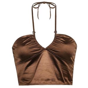Pinterest Brown Crop Top