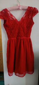 Red prom dress