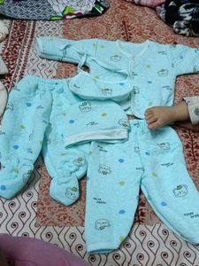 Baby Blue Outfit Set  pack of 2