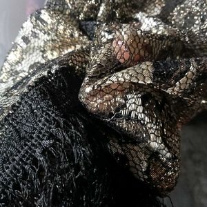 Elegant Scarf with Fringe