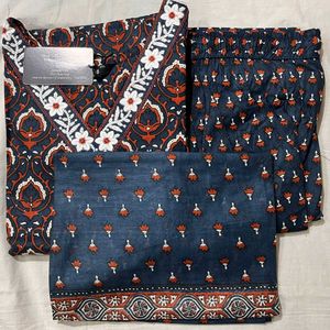 Point 8 Kurta Set Deeptex