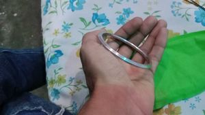 Men Stainless Steel  Stylish Hand Kadaa  Medium