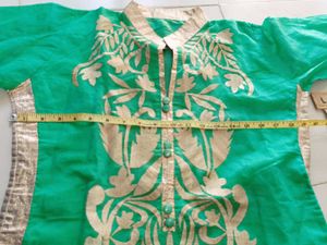 🆕 Embroidered Party Wear Kurta Plazo Pair