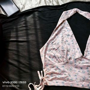 Floral Halter Top
