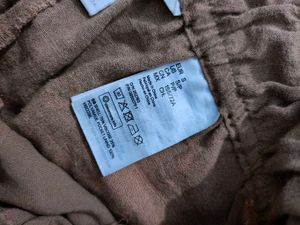 Brown Wide Leg Pants