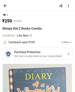 Wimpy Kid 2 Books Combo