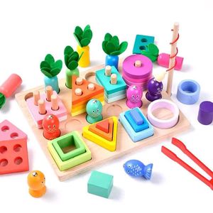 Wooden Shape Sorter Toy