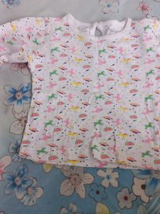 Cute Unicorn Rainbow Baby Long Sleeve Top