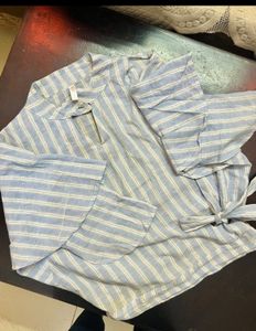 Flared Sleeve Top