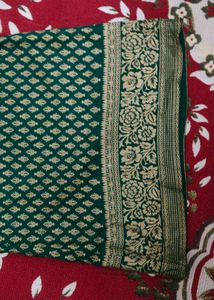 New Elegant Green &amp; Gold Kurta