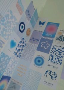 50 PCS Room Decor Aesthetic Small Posters