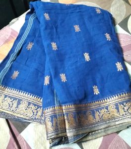 Elegant Blue Saree
