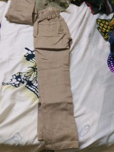 Khaki Casual Pants