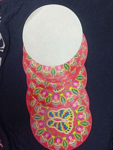 Pack Of 10 Sticker Rangoli For Deewali (Small)