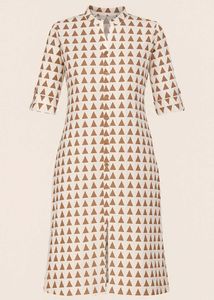 Off White Printed Kurti