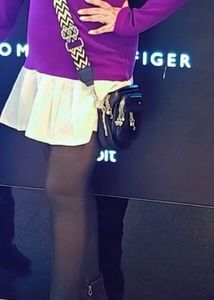 Stylish Purple V-Neck Sweater